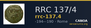 RRC 137/4 — CANOA