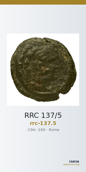 RRC 137/5 — CANOA