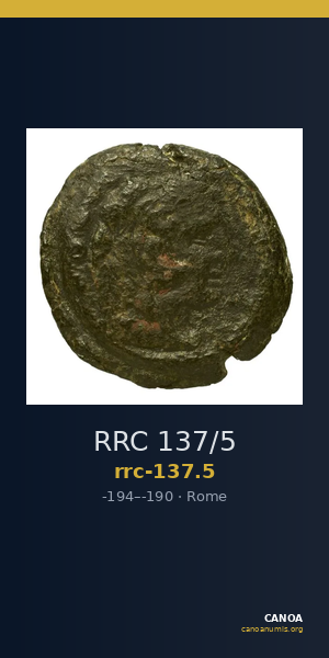 RRC 137/5 — CANOA