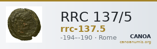 RRC 137/5 — CANOA