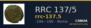 RRC 137/5 — CANOA