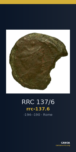 RRC 137/6 — CANOA