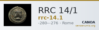 RRC 14/1 — CANOA