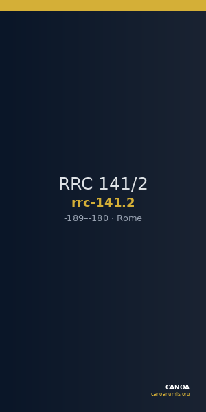 RRC 141/2 — CANOA