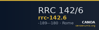RRC 142/6 — CANOA
