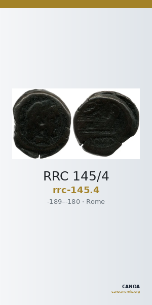 RRC 145/4 — CANOA