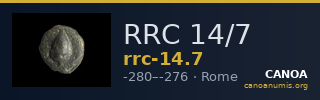 RRC 14/7 — CANOA