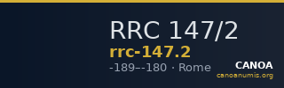 RRC 147/2 — CANOA