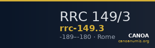 RRC 149/3 — CANOA