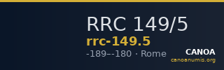 RRC 149/5 — CANOA
