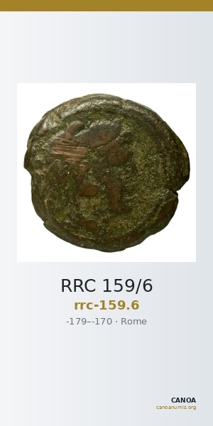 RRC 159/6 — CANOA