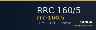 RRC 160/5 — CANOA