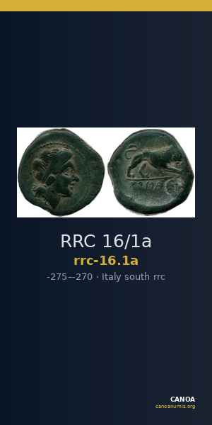 RRC 16/1a — CANOA