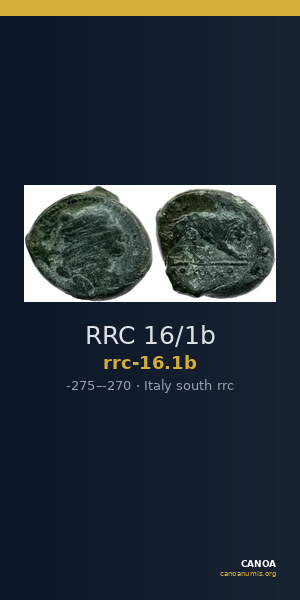 RRC 16/1b — CANOA