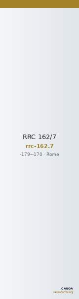 RRC 162/7 — CANOA