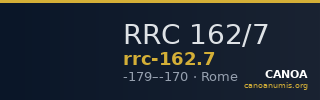 RRC 162/7 — CANOA