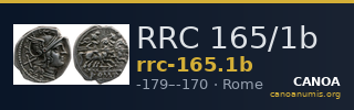 RRC 165/1b — CANOA