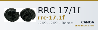 RRC 17/1f — CANOA