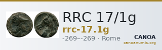 RRC 17/1g — CANOA