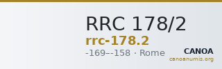 RRC 178/2 — CANOA