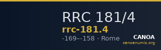 RRC 181/4 — CANOA