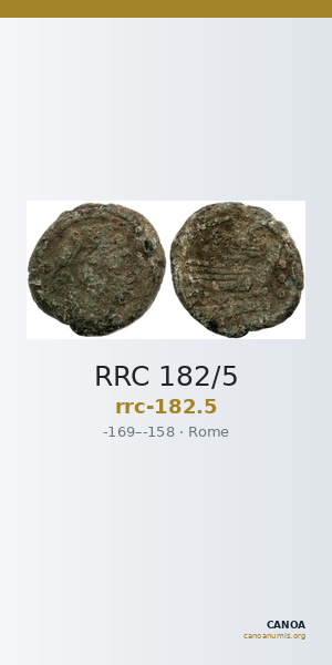 RRC 182/5 — CANOA