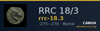 RRC 18/3 — CANOA