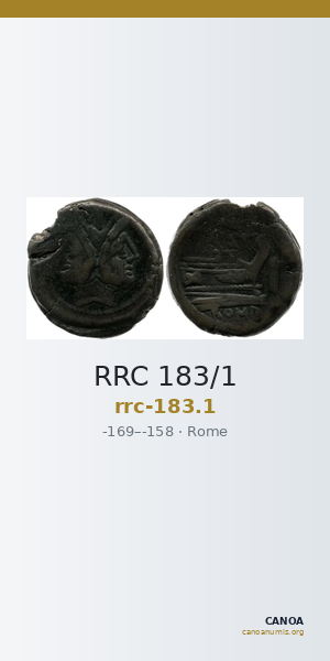 RRC 183/1 — CANOA