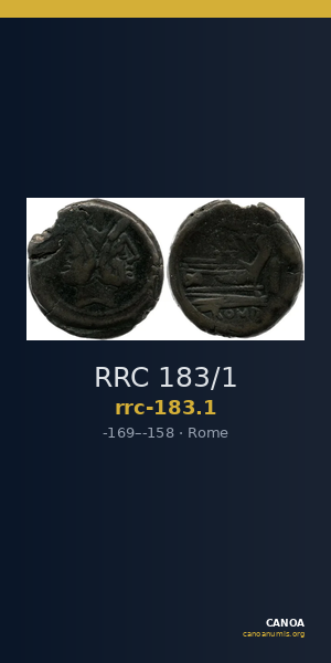 RRC 183/1 — CANOA