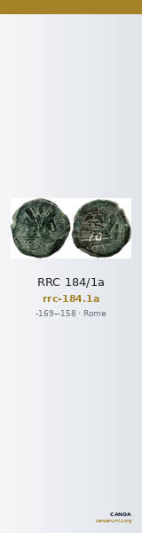 RRC 184/1a — CANOA