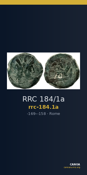 RRC 184/1a — CANOA