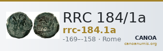 RRC 184/1a — CANOA