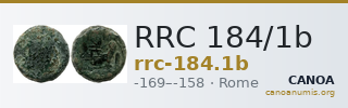 RRC 184/1b — CANOA