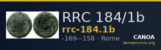 RRC 184/1b — CANOA