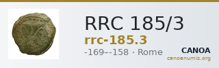 RRC 185/3 — CANOA