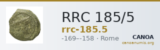RRC 185/5 — CANOA