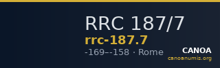 RRC 187/7 — CANOA