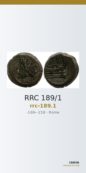 RRC 189/1 — CANOA