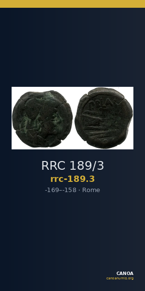 RRC 189/3 — CANOA