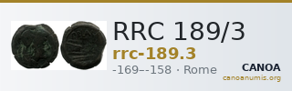RRC 189/3 — CANOA
