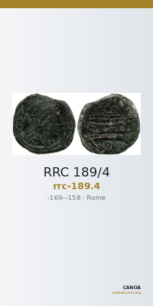 RRC 189/4 — CANOA