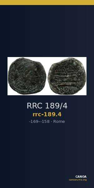 RRC 189/4 — CANOA