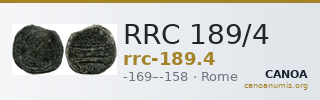 RRC 189/4 — CANOA