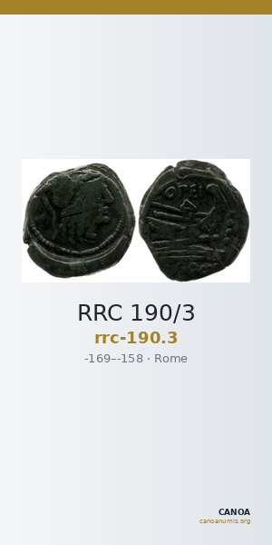 RRC 190/3 — CANOA