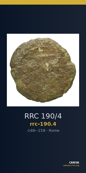 RRC 190/4 — CANOA