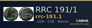 RRC 191/1 — CANOA