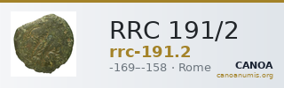 RRC 191/2 — CANOA