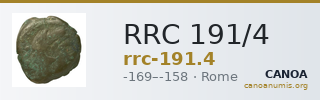 RRC 191/4 — CANOA