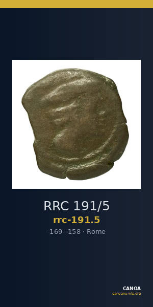 RRC 191/5 — CANOA