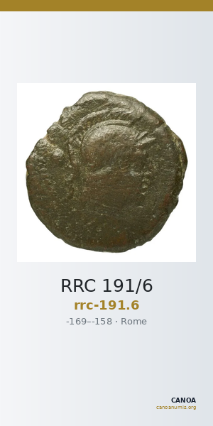 RRC 191/6 — CANOA